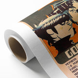 Gorillaz Retro Wall Art – Vintage Prints for Alternative Music Fans