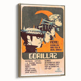 Gorillaz Retro Wall Art – Vintage Prints for Alternative Music Fans