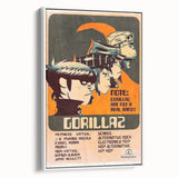 Gorillaz Retro Wall Art – Vintage Prints for Alternative Music Fans