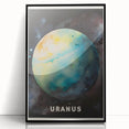 Classroom Educational Posters - Uranus Planet Space Art Print