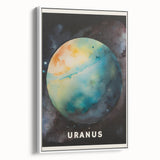 Classroom Educational Posters - Uranus Planet Space Art Print
