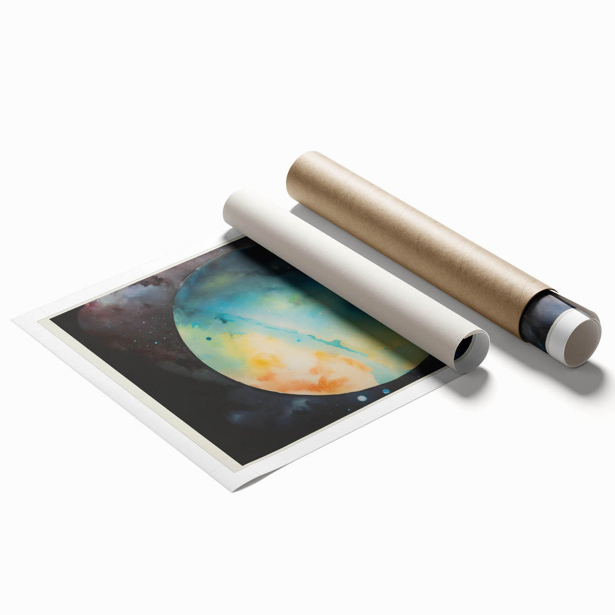 Classroom Educational Posters - Uranus Planet Space Art Print