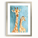 Adorable Giraffe Nursery Wall Art - Kids Room Prints & Decor