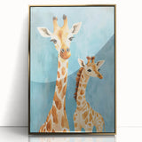 Adorable Giraffe Nursery Wall Art - Kids Room Prints & Decor
