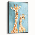Adorable Giraffe Nursery Wall Art - Kids Room Prints & Decor
