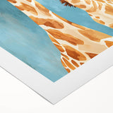 Adorable Giraffe Nursery Wall Art - Kids Room Prints & Decor