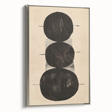 Framed Dining Room Prints – Black & Beige Minimalist Wall Art