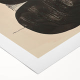 Framed Dining Room Prints – Black & Beige Minimalist Wall Art