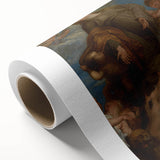 Baroque and Rococo Wall Art - Heavenly Cherubs Historical Masterpiece