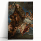 Baroque and Rococo Wall Art - Heavenly Cherubs Historical Masterpiece