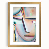 Meditation (1922) - Abstract Expressionist Portrait by Alexej von Jawlensky