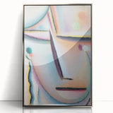 Meditation (1922) - Abstract Expressionist Portrait by Alexej von Jawlensky