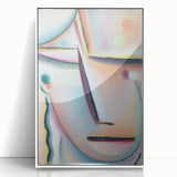 Meditation (1922) - Abstract Expressionist Portrait by Alexej von Jawlensky