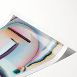 Meditation (1922) - Abstract Expressionist Portrait by Alexej von Jawlensky