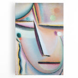 Meditation (1922) - Abstract Expressionist Portrait by Alexej von Jawlensky