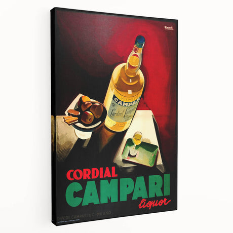 Large canvas featuring an array of vibrant fruits and vegetables, ideal for kitchen wall art.