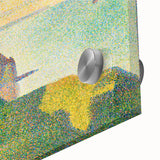 Seascape at Port-en-Bessin by Seurat: Coastal Impressionist Wall Art