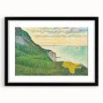 Seascape at Port-en-Bessin by Seurat: Coastal Impressionist Wall Art