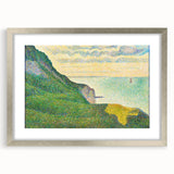 Seascape at Port-en-Bessin by Seurat: Coastal Impressionist Wall Art