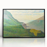 Seascape at Port-en-Bessin by Seurat: Coastal Impressionist Wall Art