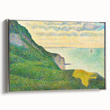 Seascape at Port-en-Bessin by Seurat: Coastal Impressionist Wall Art