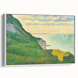 Seascape at Port-en-Bessin by Seurat: Coastal Impressionist Wall Art