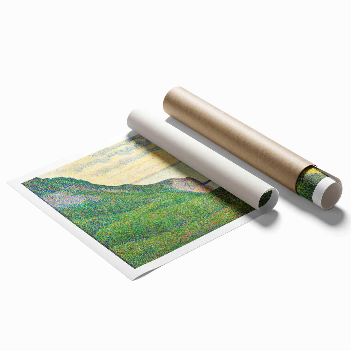 Seascape at Port-en-Bessin by Seurat: Coastal Impressionist Wall Art