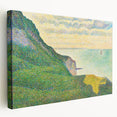 Seascape at Port-en-Bessin by Seurat: Coastal Impressionist Wall Art