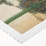 Farmstead Reflections: Modern Wall Art with Nature's Serenity