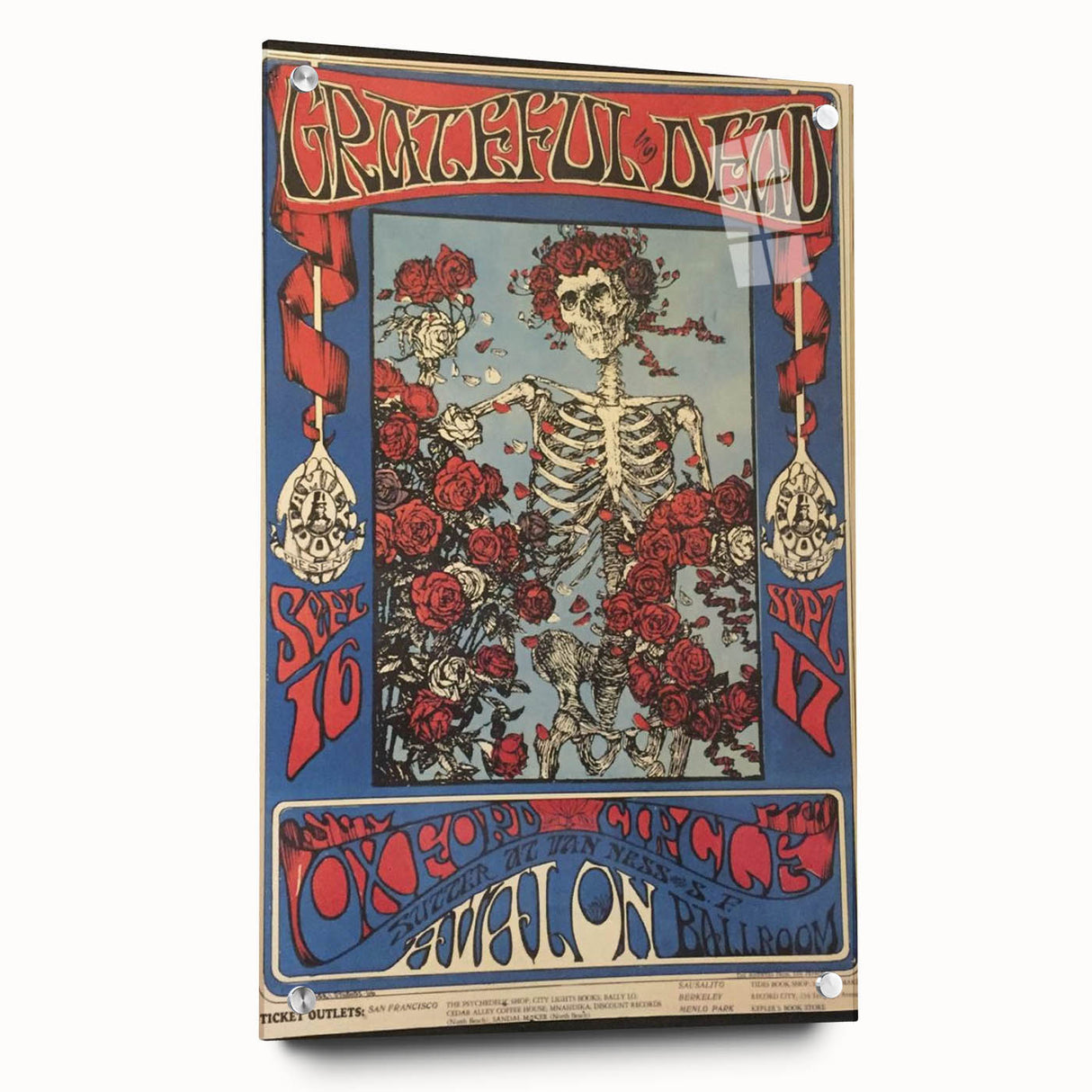 Grateful Dead Retro Wall Art – Vintage Prints for Psychedelic Fans