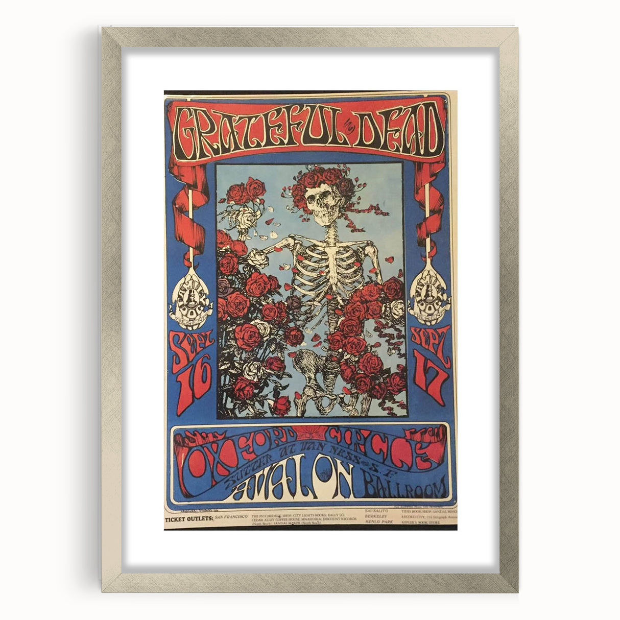 Grateful Dead Retro Wall Art – Vintage Prints for Psychedelic Fans