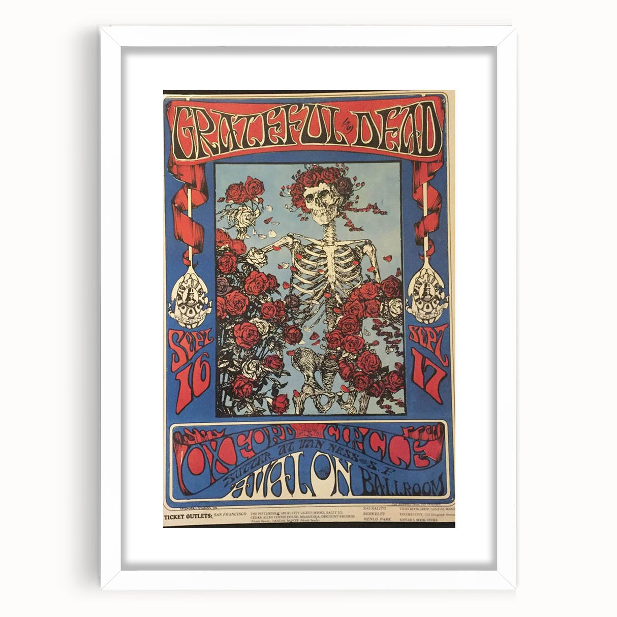 Grateful Dead Retro Wall Art – Vintage Prints for Psychedelic Fans