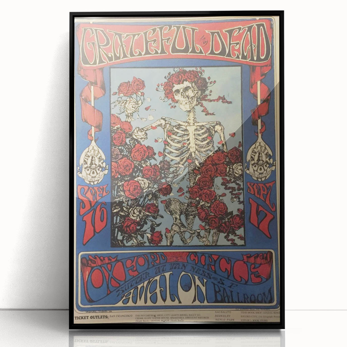 Grateful Dead Retro Wall Art – Vintage Prints for Psychedelic Fans