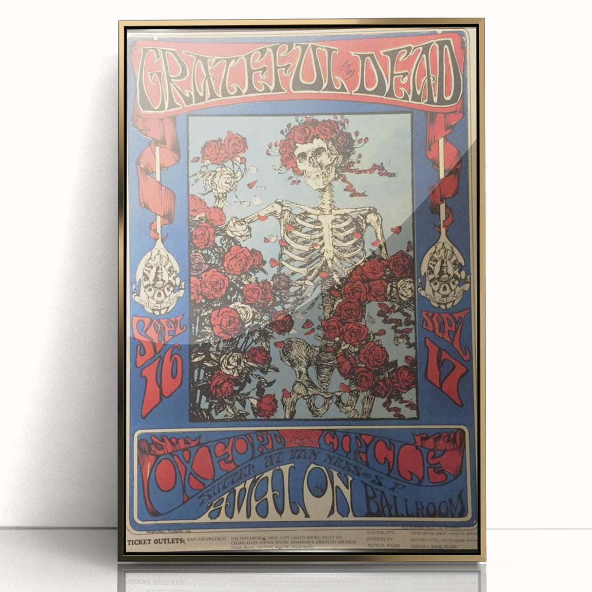 Grateful Dead Retro Wall Art – Vintage Prints for Psychedelic Fans