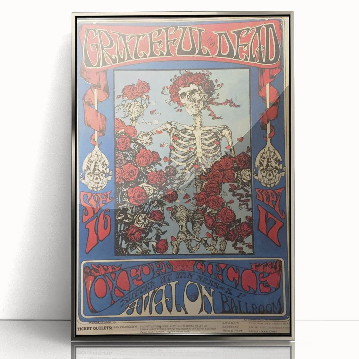 Grateful Dead Retro Wall Art – Vintage Prints for Psychedelic Fans