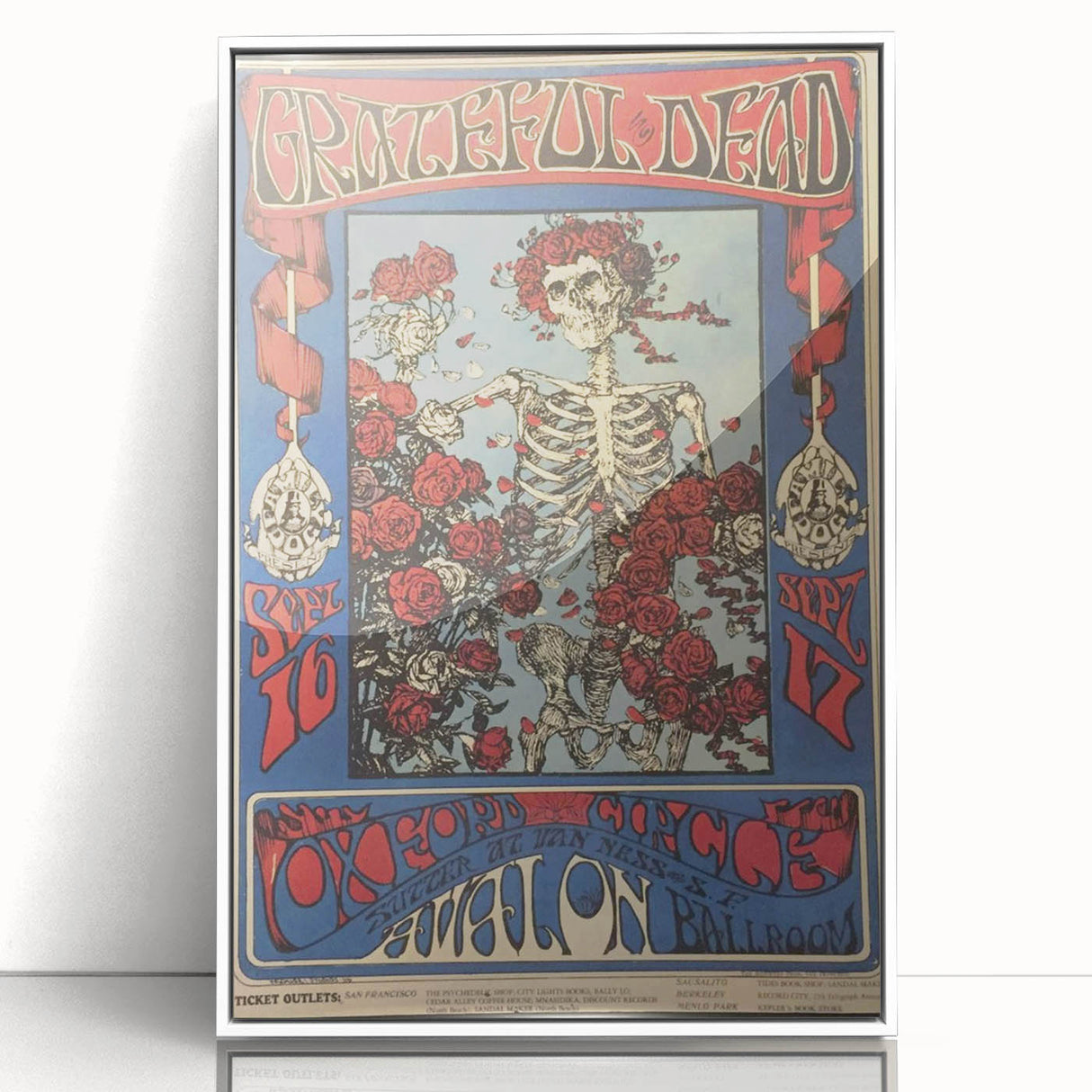 Grateful Dead Retro Wall Art – Vintage Prints for Psychedelic Fans