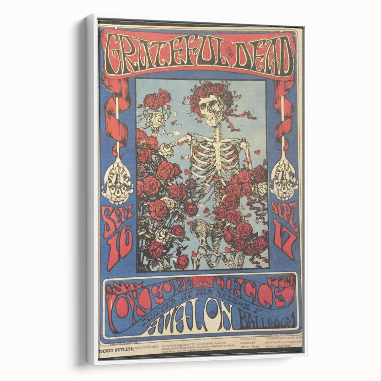 Grateful Dead Retro Wall Art – Vintage Prints for Psychedelic Fans