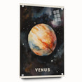 Kids' Room Educational Decor - Venus Planet Space Art Print