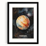 Kids' Room Educational Decor - Venus Planet Space Art Print