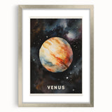 Kids' Room Educational Decor - Venus Planet Space Art Print