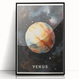 Kids' Room Educational Decor - Venus Planet Space Art Print