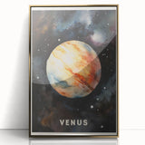 Kids' Room Educational Decor - Venus Planet Space Art Print