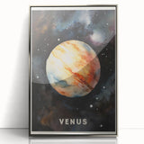 Kids' Room Educational Decor - Venus Planet Space Art Print