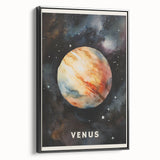 Kids' Room Educational Decor - Venus Planet Space Art Print