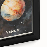 Kids' Room Educational Decor - Venus Planet Space Art Print