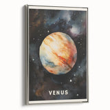 Kids' Room Educational Decor - Venus Planet Space Art Print