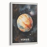 Kids' Room Educational Decor - Venus Planet Space Art Print