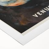 Kids' Room Educational Decor - Venus Planet Space Art Print
