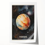 Kids' Room Educational Decor - Venus Planet Space Art Print