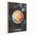 Kids' Room Educational Decor - Venus Planet Space Art Print